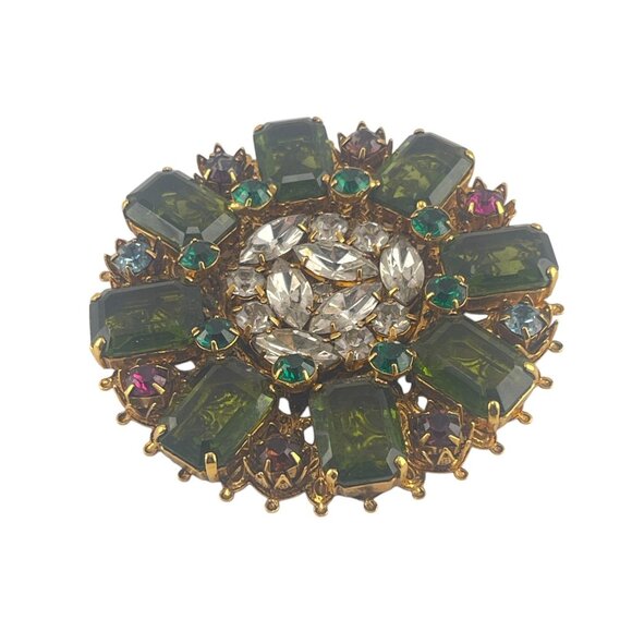 Erickson Beamon Statement Brooch Pin Designer Rare Y2K Brooch, Gift for Her - Picture 7 of 7